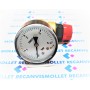 VALVULA DE SEGURIDAD 1/2" M + MANOMETRO 0-4B