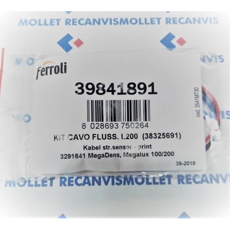 CABLE FERROLI 39841891 PARA FLUJOSTATO