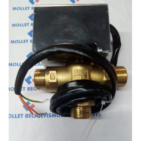 VALVULA DE ZONA MOTORIZADA HOTWELL 3 VIAS 3/4M