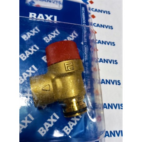 VALVULA DE SEGURIDAD 3 BAR NOVANOX/PLATINUM