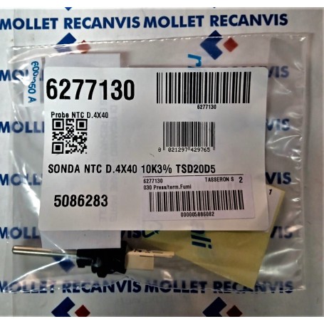SONDA DE CONTACTO NTC D.4X47 MURELLE HE 30-35
