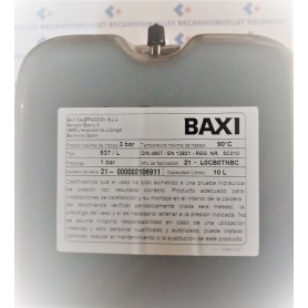 VASO EXPANSION BAXI GAVINA CONFORT 141041200