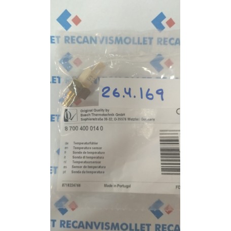 SENSOR DE TEMPERATURA JUNKERS 87004000140