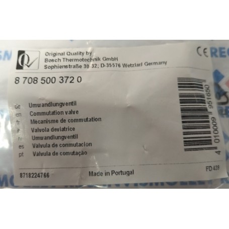 VALVULA DE CONMUTACION JUNKERS 87085003720
