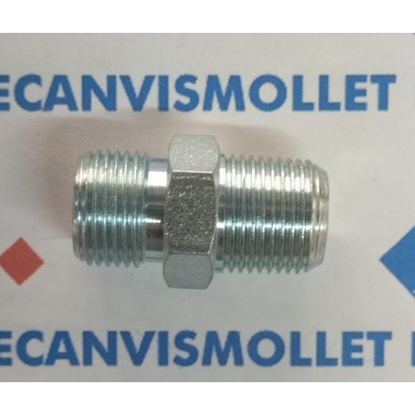 RACOR PARA LATIGUILLO 3/8"M x 3/8"M