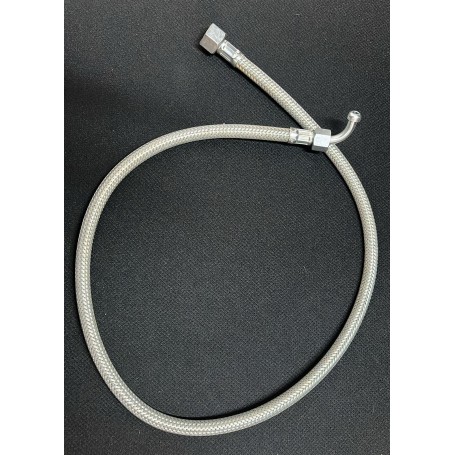 Latiguillo curvo 3/8"H x 1/4"H. Para quemadores de Gasoil