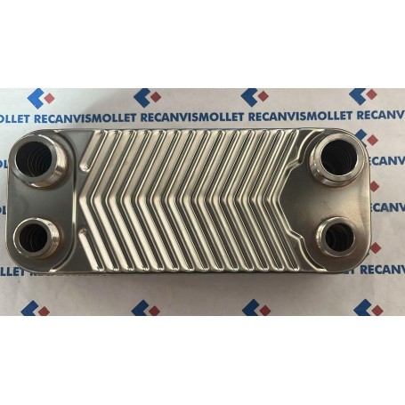 INTERCAMBIADOR ROSCADO 1/2" x 3/4 - 154 . 16 PLACAS