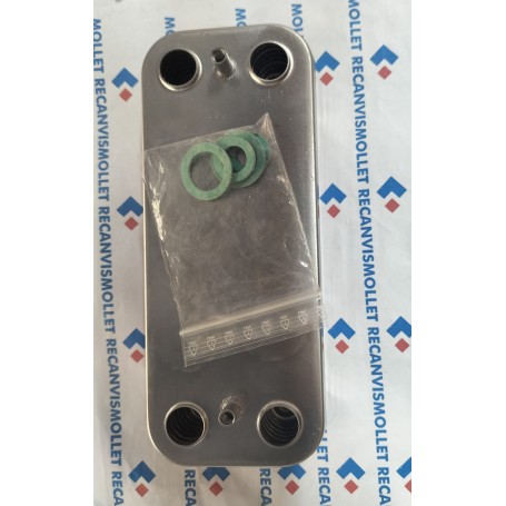 INTERCAMBIADOR TOMAS A PRESIÓN 12 PLACAS