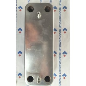 INTERCAMBIADOR TOMAS A PRESION 14 PLACAS COMPATIBLE BAXI 125568668