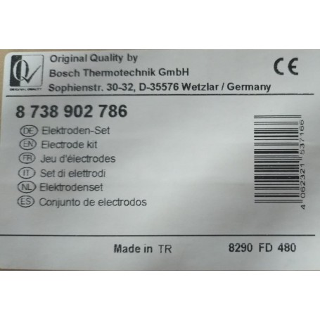 CONJUNTO DE ELECTRODOS 8738902786