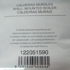 KIT ELECTRODO BAXI VICTORIA 122051590