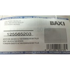 GRIFO DE VACIADO ALTAIS / DEIMOS / NEOBIT PLUS 125565203