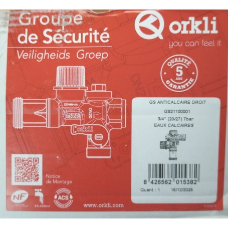 GRUPO SEGURIDAD 3/4 MH 7B PTFE